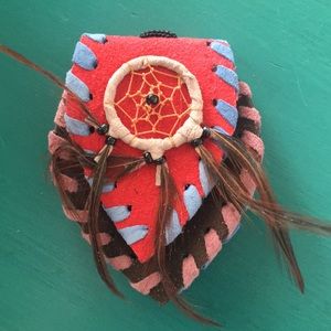 Gemstone Pouch, Rock Purse, Healing Rock Case
